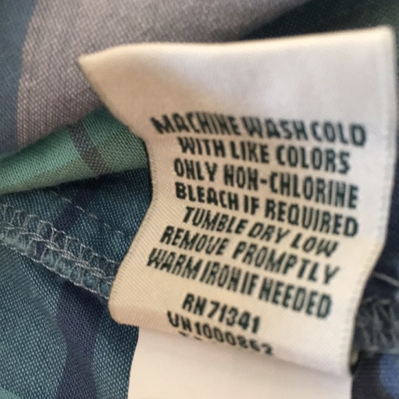 L.L.Bean button down plaid shirt size xs - Picture 13 of 16